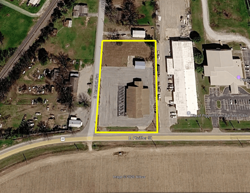 Image for 6,000 Sq. Ft. Commercial Building on 1.92+/- Acres – Piggott, Arkansas
