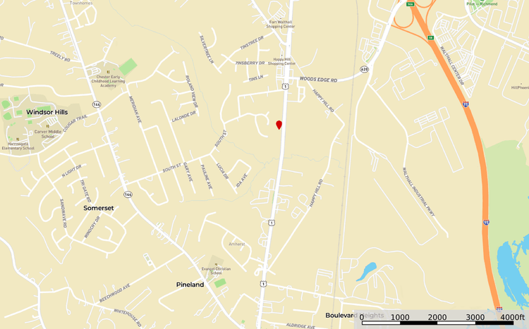 Image for SOLD! Multi-Property Public Auction | In Person & Online | Commercial Lot | Buildable | 0.69± AC | 16120 Route 1 | Colonial Heights, VA