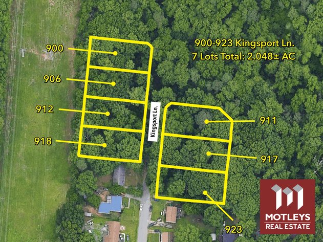Image for SOLD! Online Public Auction | (7) Vacant Lots in North Chesterfield Sold In The Entirety | Zoned R-7 | Engineering Plans Available | 900-923 Kingsport Lane | North Chesterfield, VA