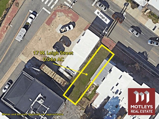 Image for SOLD! Multi-Property Public Auction | In Person & Online | Residential Lot | Buildable | 0.039± AC | 17 W. Leigh Street | Richmond, VA