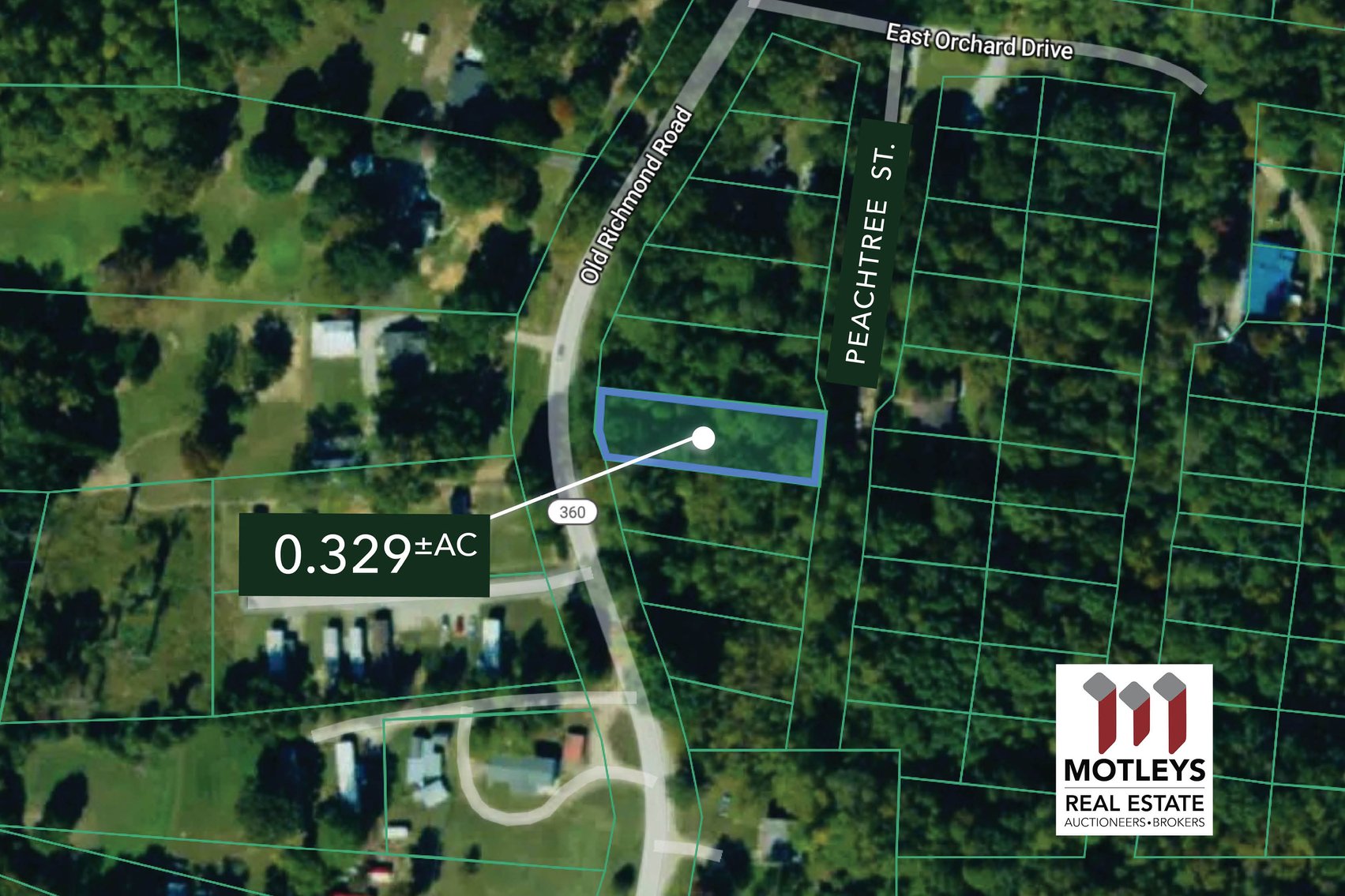 Image for Public Auction | Countdown to Closing Event | 0.33± AC Buildable Lot | Orchard Acres Subdivision | Near Downtown Danville | Peachtree Street | Danville, VA | 24540 | Sale 1 of 2 | Online Only