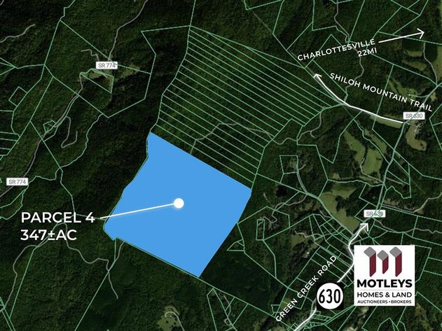 Image for Public Auction | Last Parcel! | 347± Acres of Premier Hunting & Recreational Land | Build Your Dream Home with Scenic Mountain Overlook | Close Proximity to Charlottesville | Appleberry Farm in Albemarle County, VA
