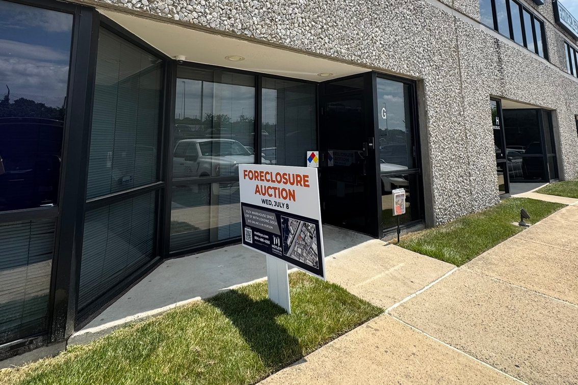 Image for Foreclosure Auction | Lorton, VA | 4,781 ± SF Flex Warehouse | Prime Fairfax Location | Newington Commerce Center | Zoned Heavy Industrial | Fronting I-95, Near Route 1 & Fort Belvoir | 8390 Terminal Road Unit #11 (G) | 22079