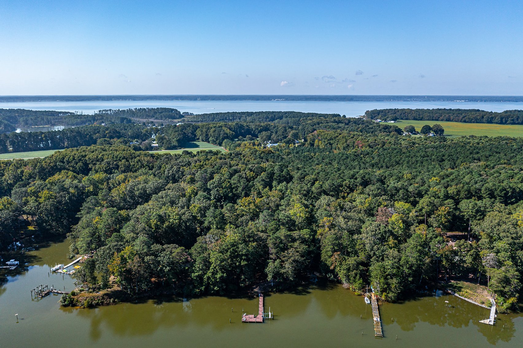 Image for For Sale | Waterfront Home in Lancaster County | 2 BR/2 BA Log Cabin on 2.44± AC | Corrotoman River Estuary