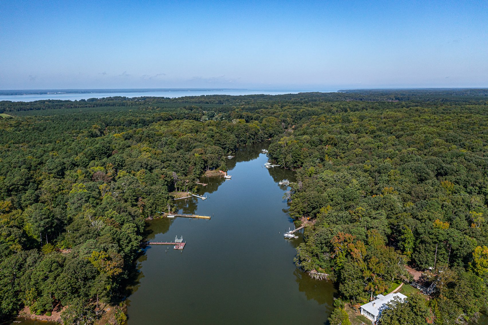 Image for For Sale | Waterfront Home in Lancaster County | 2 BR/2 BA Log Cabin on 2.44± AC | Corrotoman River Estuary