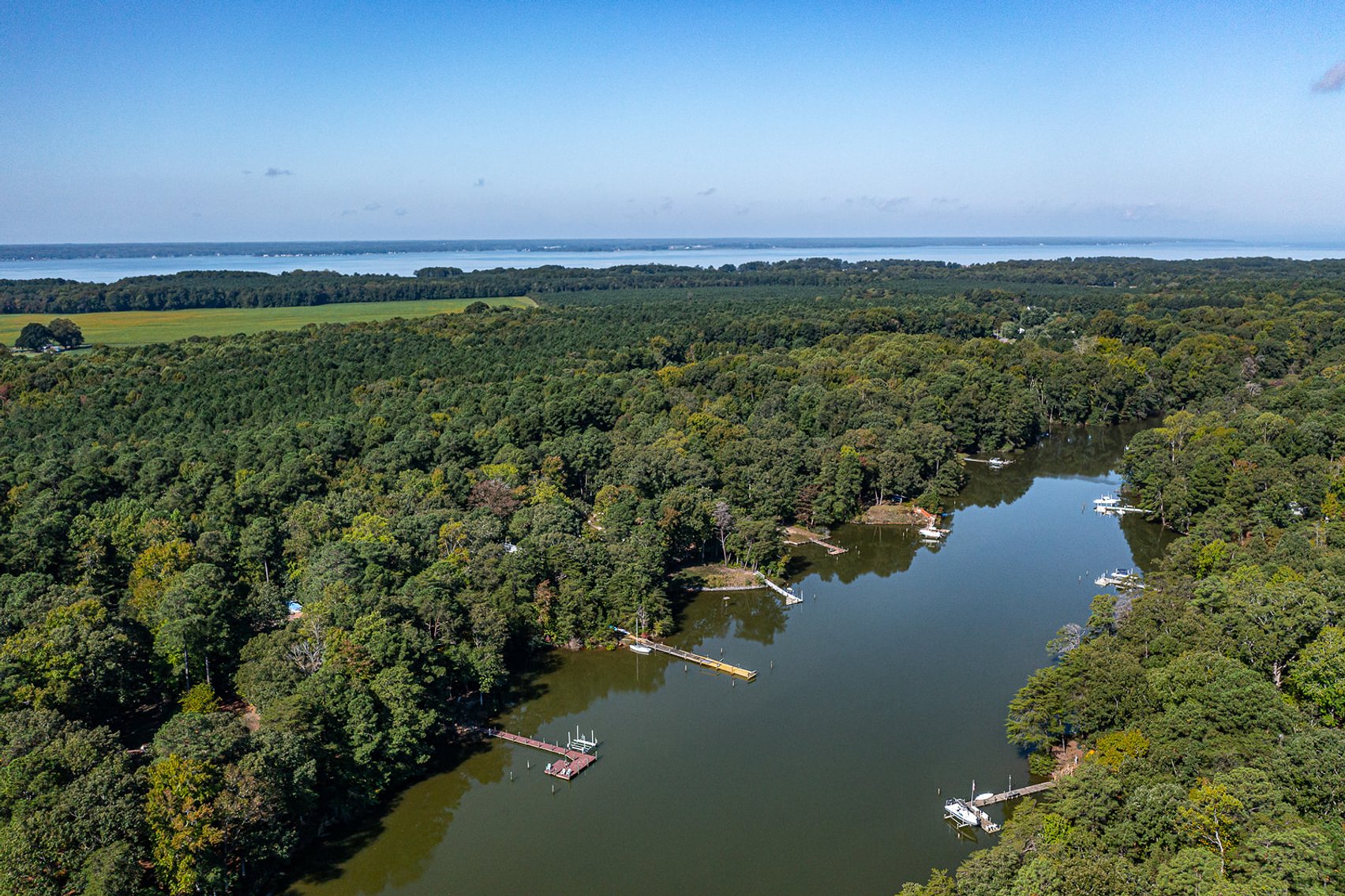 Image for For Sale | Waterfront Home in Lancaster County | 2 BR/2 BA Log Cabin on 2.44± AC | Corrotoman River Estuary