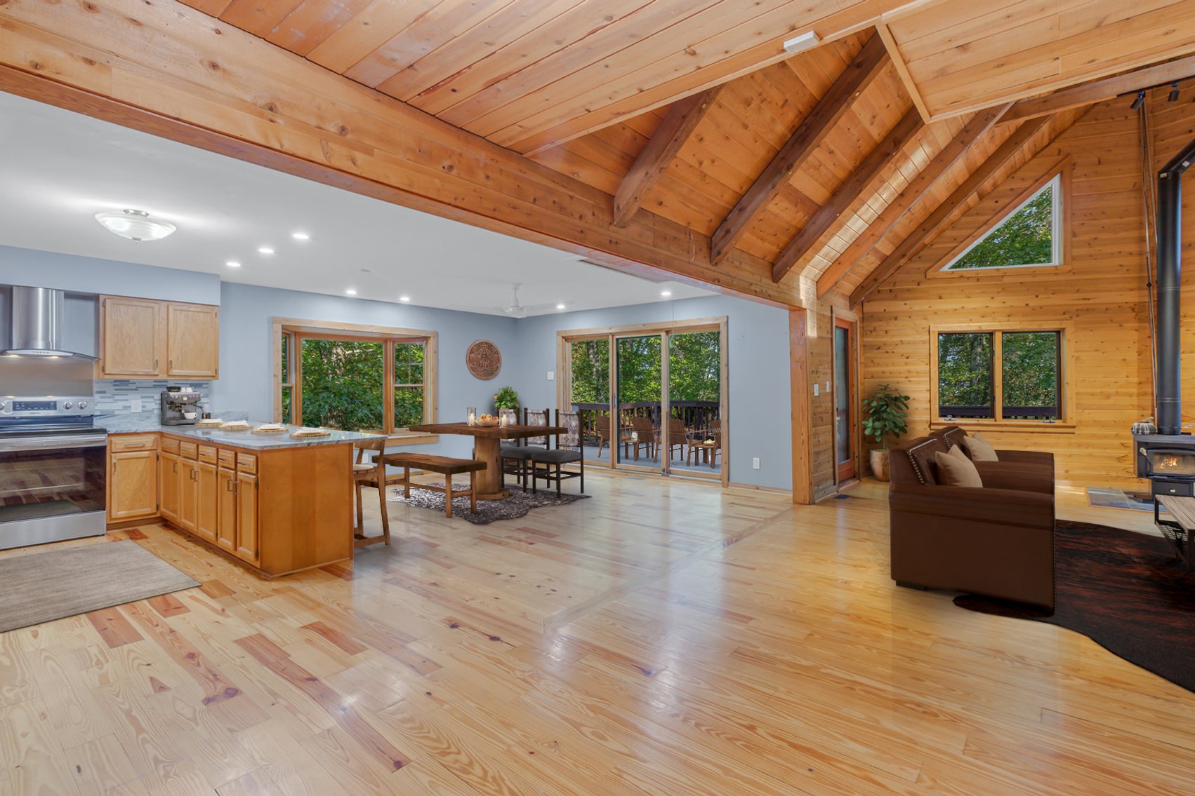 Image for For Sale | Waterfront Home in Lancaster County | 2 BR/2 BA Log Cabin on 2.44± AC | Corrotoman River Estuary