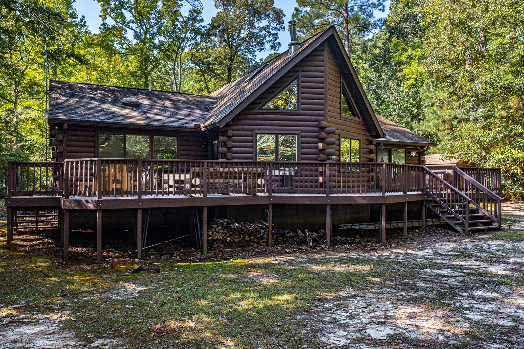 Image for For Sale | Waterfront Home in Lancaster County | 2 BR/2 BA Log Cabin on 2.44± AC | Corrotoman River Estuary