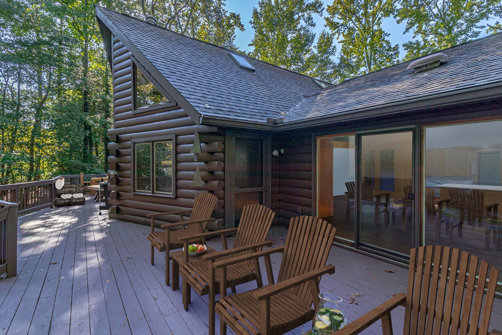 Image for For Sale | Waterfront Home in Lancaster County | 2 BR/2 BA Log Cabin on 2.44± AC | Corrotoman River Estuary