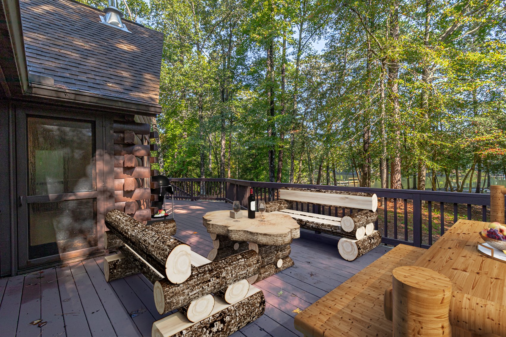 Image for For Sale | Waterfront Home in Lancaster County | 2 BR/2 BA Log Cabin on 2.44± AC | Corrotoman River Estuary
