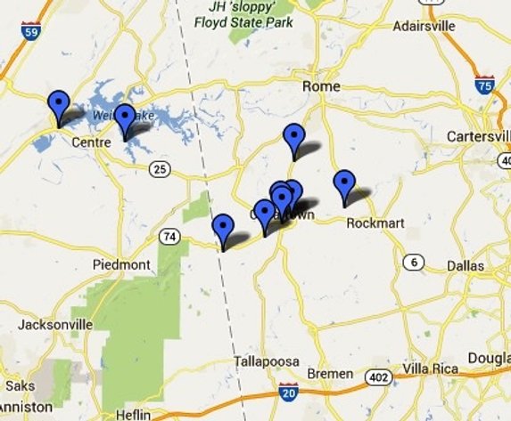 Image for Absolute Auction of Commercial Buildings, Homes & Land in GA & AL