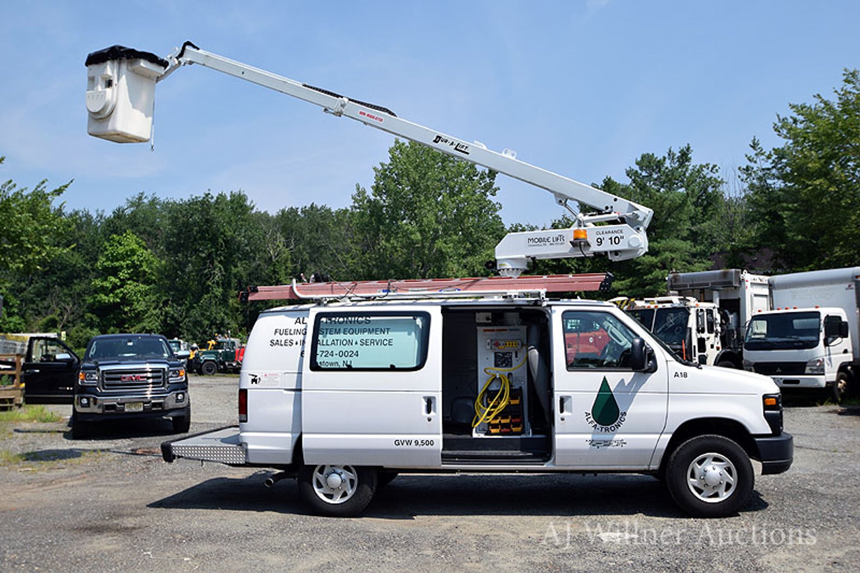 Image for Cargo Vans, Bucket Truck & Cadillac Escalade