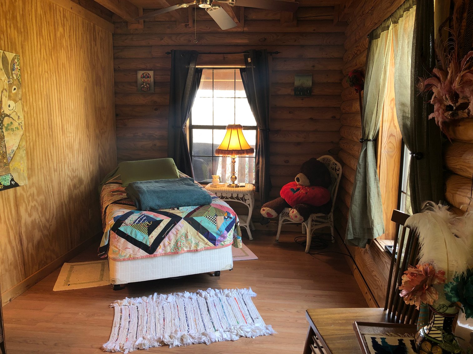 Image for Warm Springs, GA: 3BR/1BA Restored Farmhouse and 2BR/1.5BA Custom Log Cabin on 68.4± Acres at 1101 & 1103 Hudson Rd, Warm Springs, GA 30084  (Meriwether County)