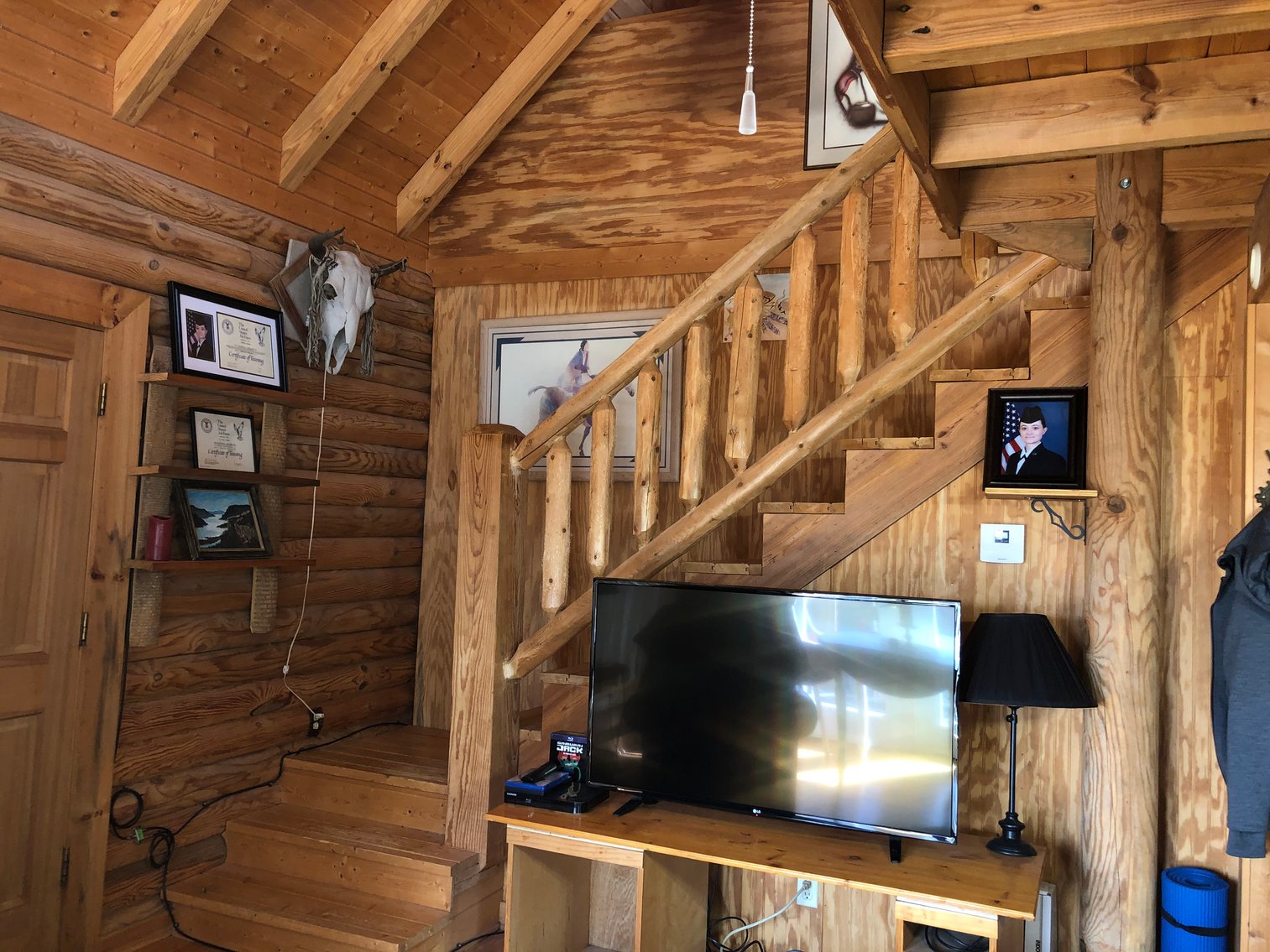 Image for Warm Springs, GA: 3BR/1BA Restored Farmhouse and 2BR/1.5BA Custom Log Cabin on 68.4± Acres at 1101 & 1103 Hudson Rd, Warm Springs, GA 30084  (Meriwether County)