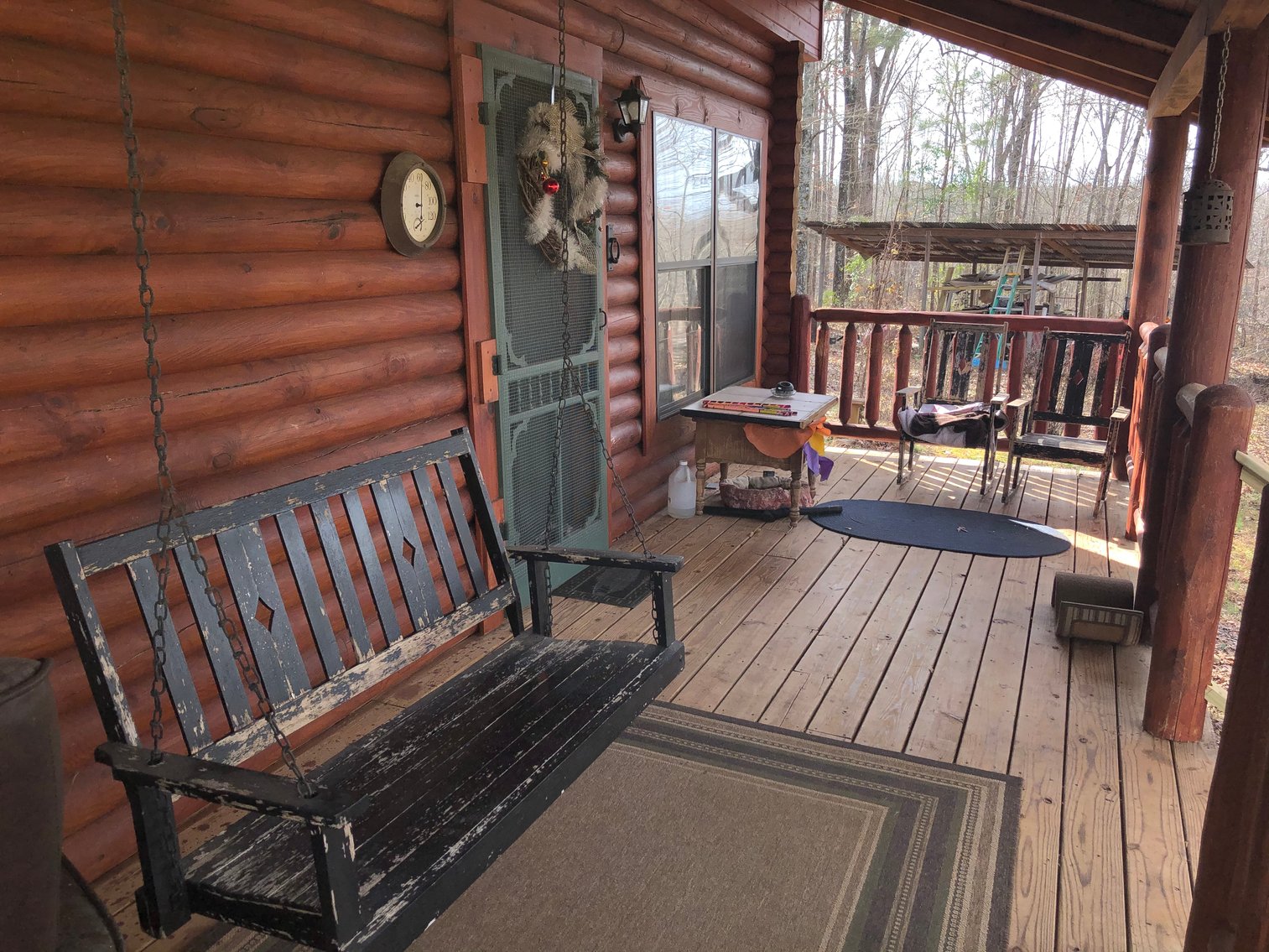 Image for Warm Springs, GA: 3BR/1BA Restored Farmhouse and 2BR/1.5BA Custom Log Cabin on 68.4± Acres at 1101 & 1103 Hudson Rd, Warm Springs, GA 30084  (Meriwether County)