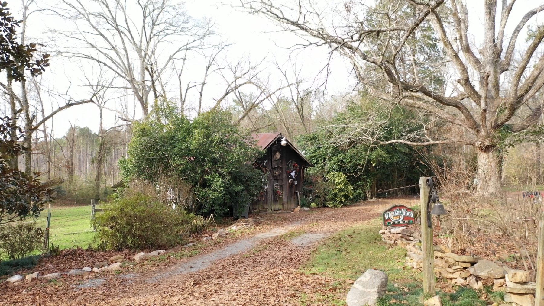Image for Warm Springs, GA: 3BR/1BA Restored Farmhouse and 2BR/1.5BA Custom Log Cabin on 68.4± Acres at 1101 & 1103 Hudson Rd, Warm Springs, GA 30084  (Meriwether County)