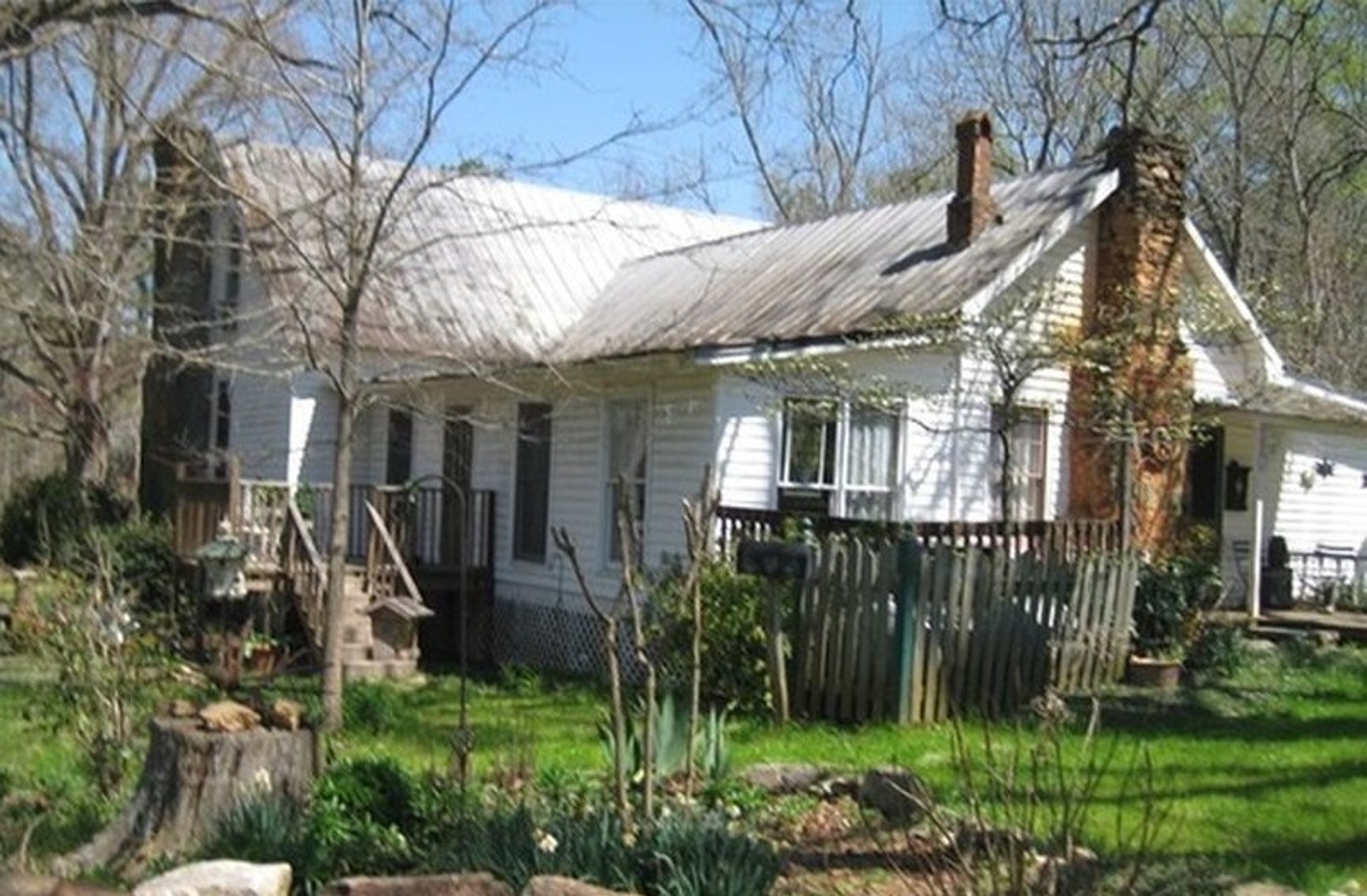 Image for Warm Springs, GA: 3BR/1BA Restored Farmhouse and 2BR/1.5BA Custom Log Cabin on 68.4± Acres at 1101 & 1103 Hudson Rd, Warm Springs, GA 30084  (Meriwether County)