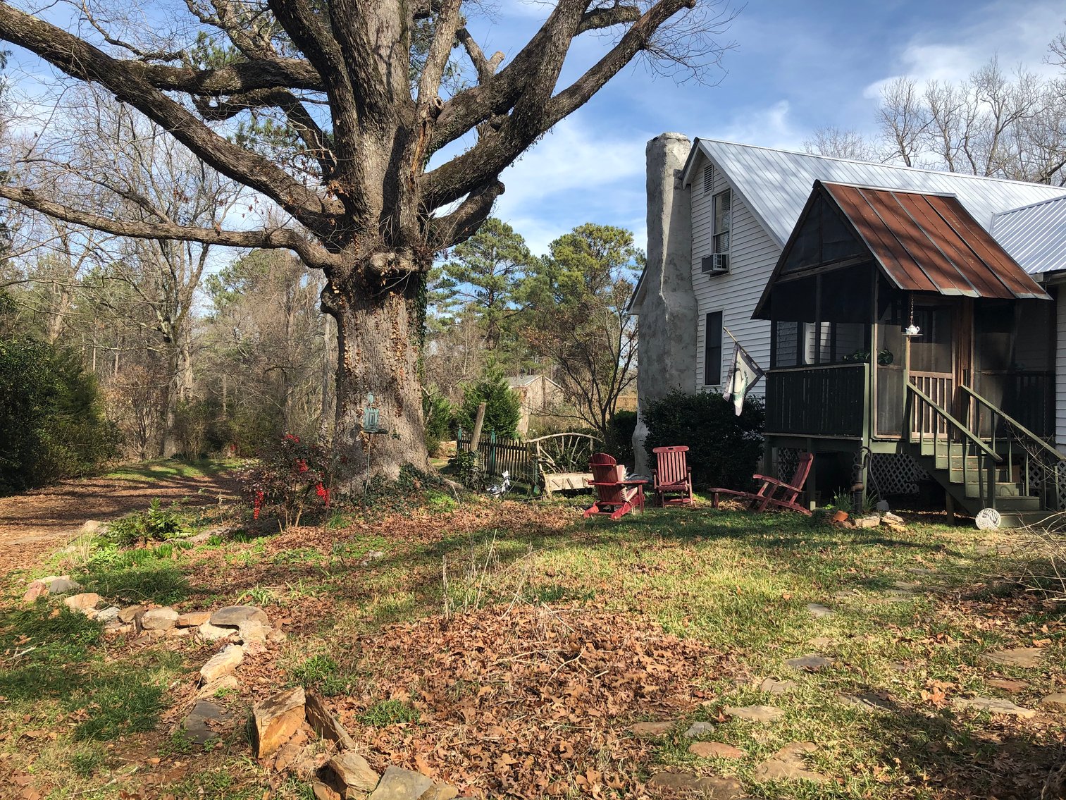 Image for Warm Springs, GA: 3BR/1BA Restored Farmhouse and 2BR/1.5BA Custom Log Cabin on 68.4± Acres at 1101 & 1103 Hudson Rd, Warm Springs, GA 30084  (Meriwether County)
