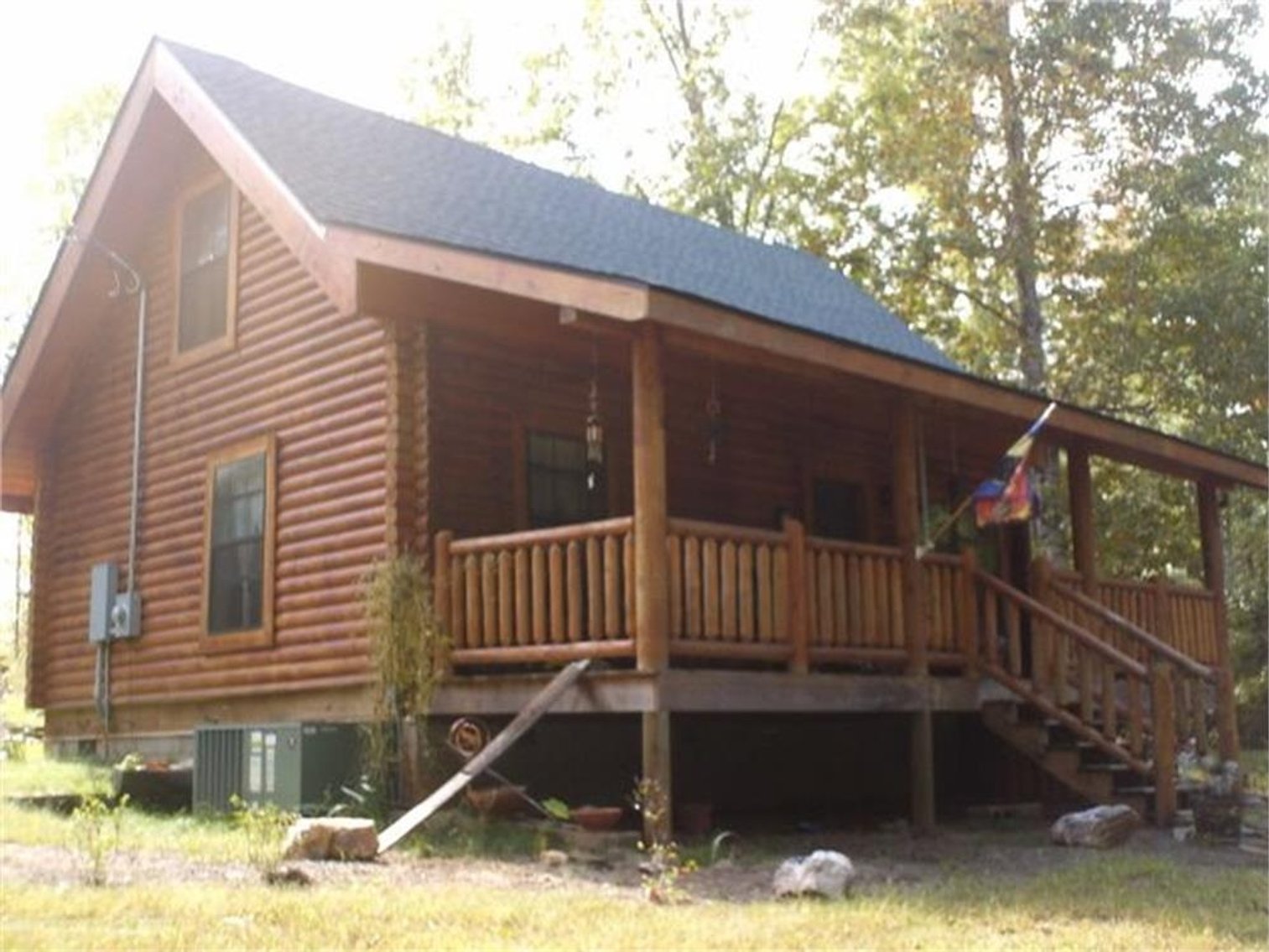 Image for Warm Springs, GA: 3BR/1BA Restored Farmhouse and 2BR/1.5BA Custom Log Cabin on 68.4± Acres at 1101 & 1103 Hudson Rd, Warm Springs, GA 30084  (Meriwether County)