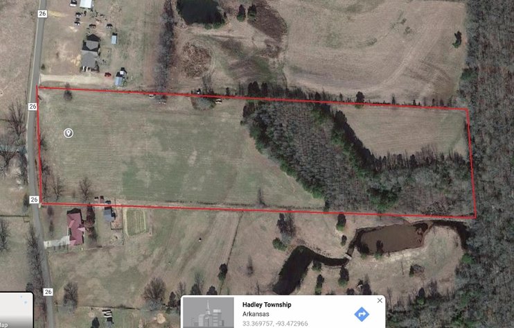 Image for Stamps, AR: Absolute Auction of 10± Acre Tract on CR 26 in Stamps, AR 71860 (Lafayette County)