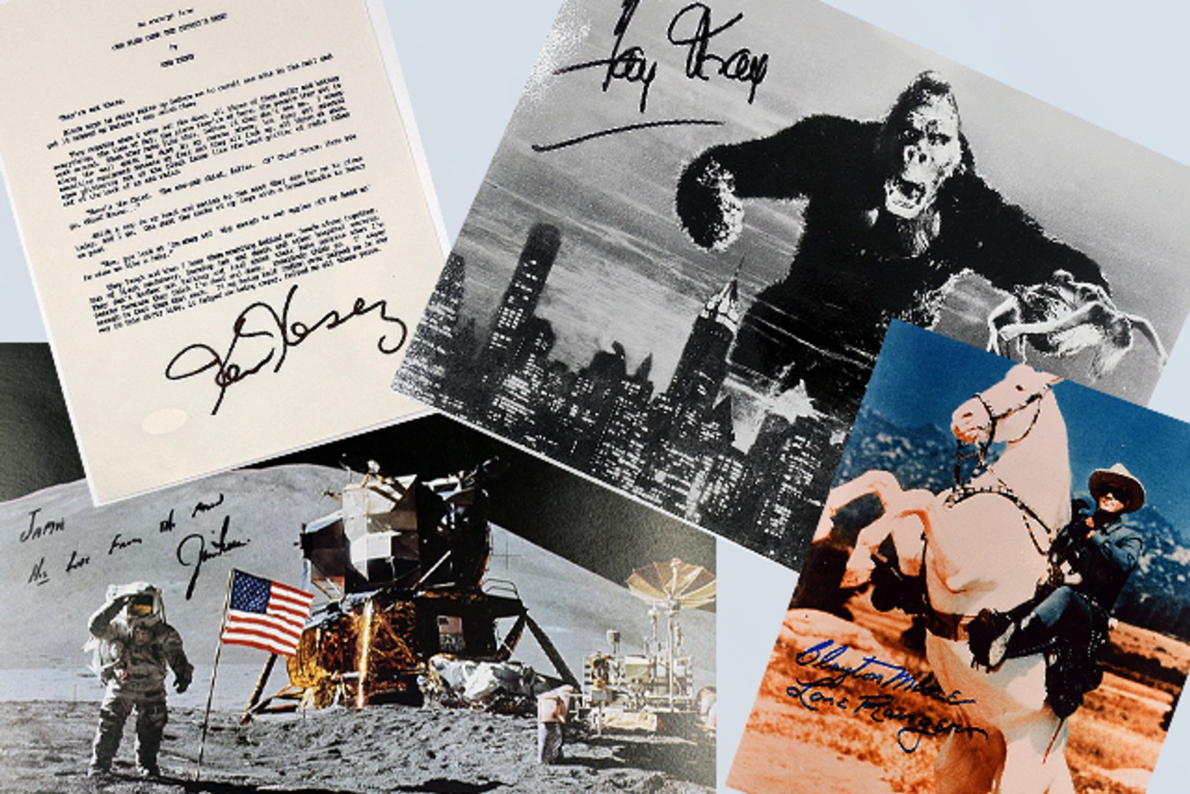 Image for A Collection of Autographed Celebrity Photos