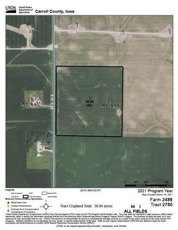 Image for Carroll County, Iowa Farmland Auction