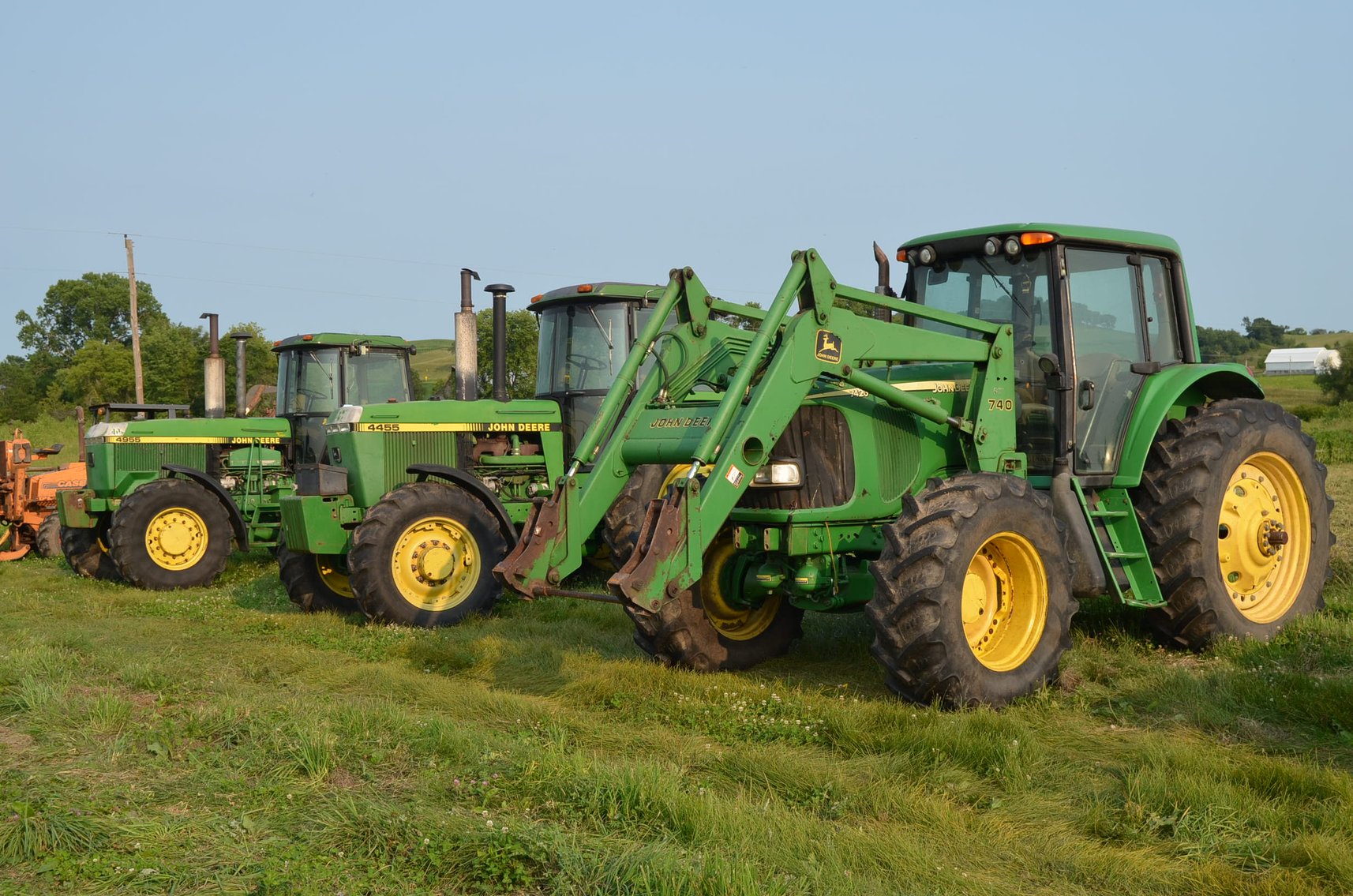 Image for JD 9660 STS Combine & Heads, JD 4955, JD 4455, JD 7420 w/ Loader, Ford TW-35 and Farm Equipment
