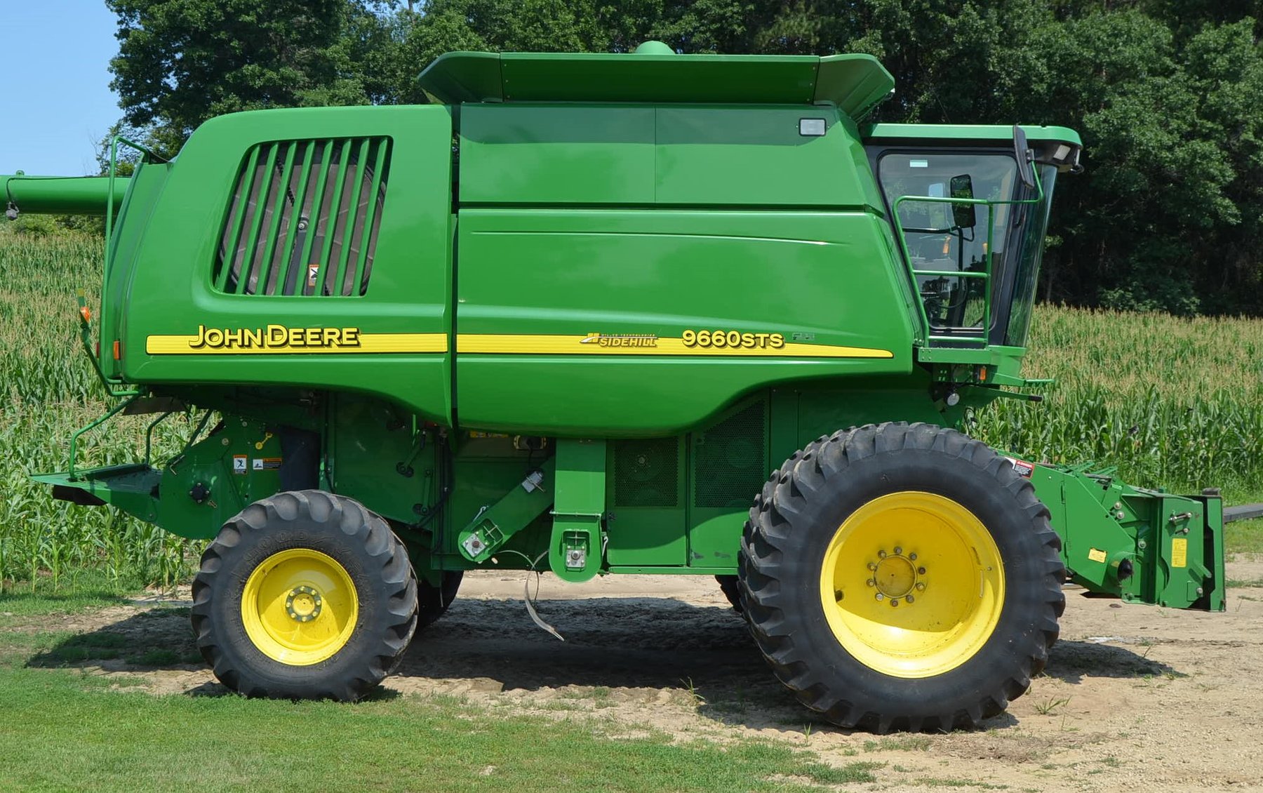 Image for JD 9660 STS Combine & Heads, JD 4955, JD 4455, JD 7420 w/ Loader, Ford TW-35 and Farm Equipment