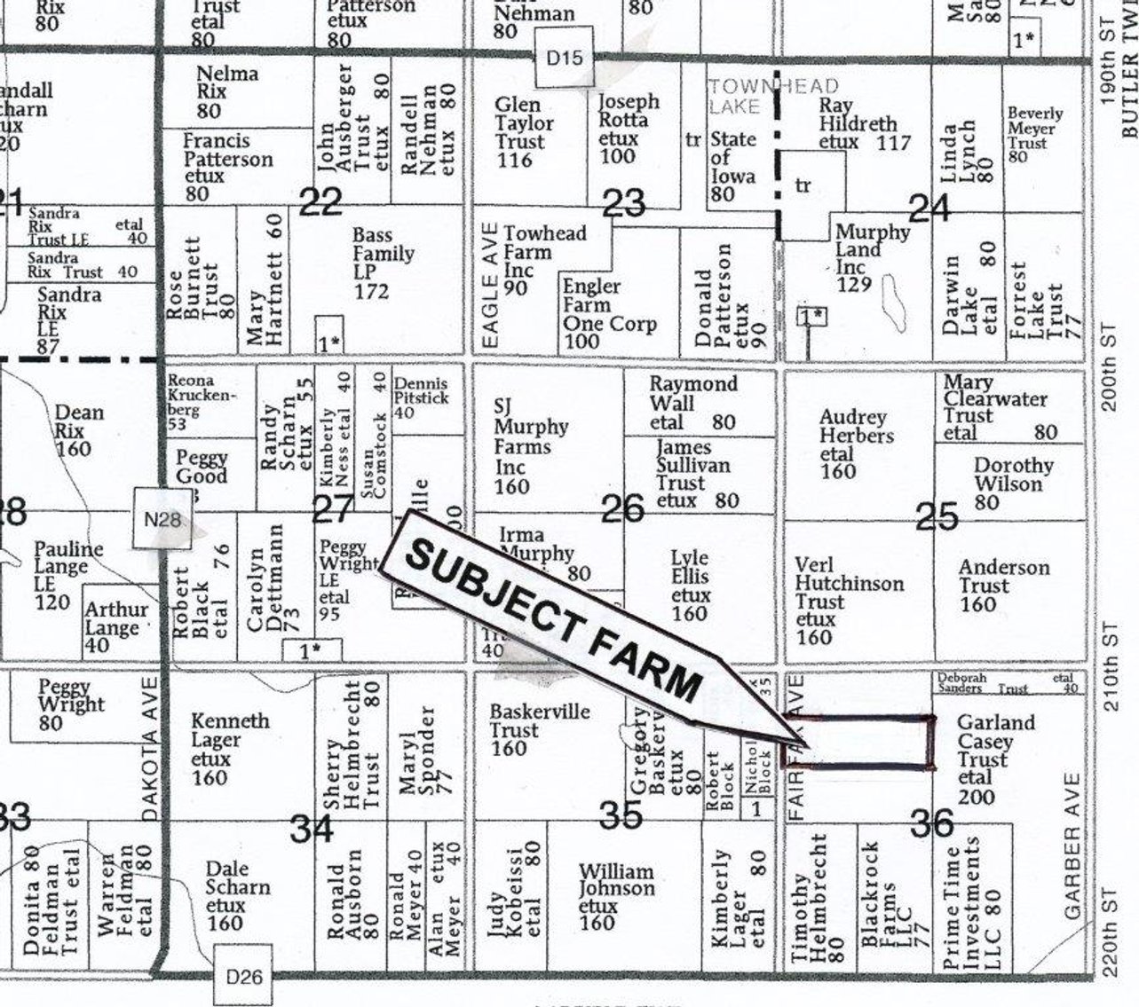 Image for Calhoun County Farmland Auction!