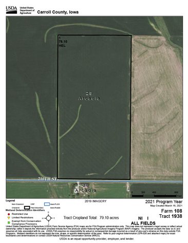 Image for Carroll County Land Auction!