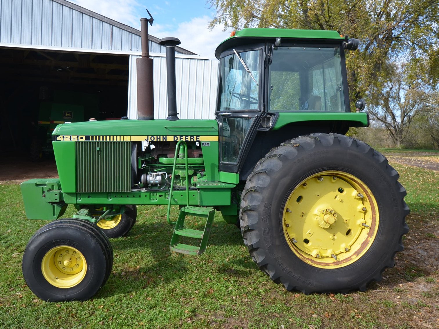 Image for JD 9400 COMBINE, JD 4250 TRACTOR, AND JD FARM EQUIPMENT