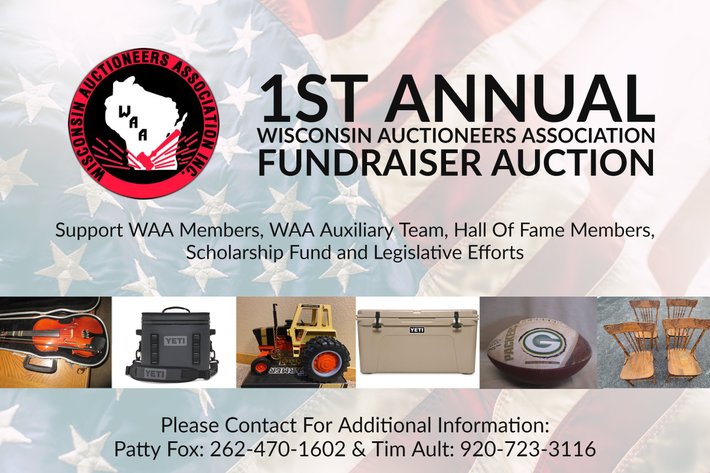 1st Annual Wisconsin Auctioneers Association Fundraiser/Auction