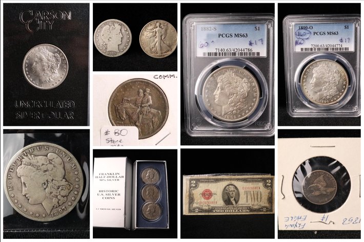 Image for Large Coin & Currency Collection