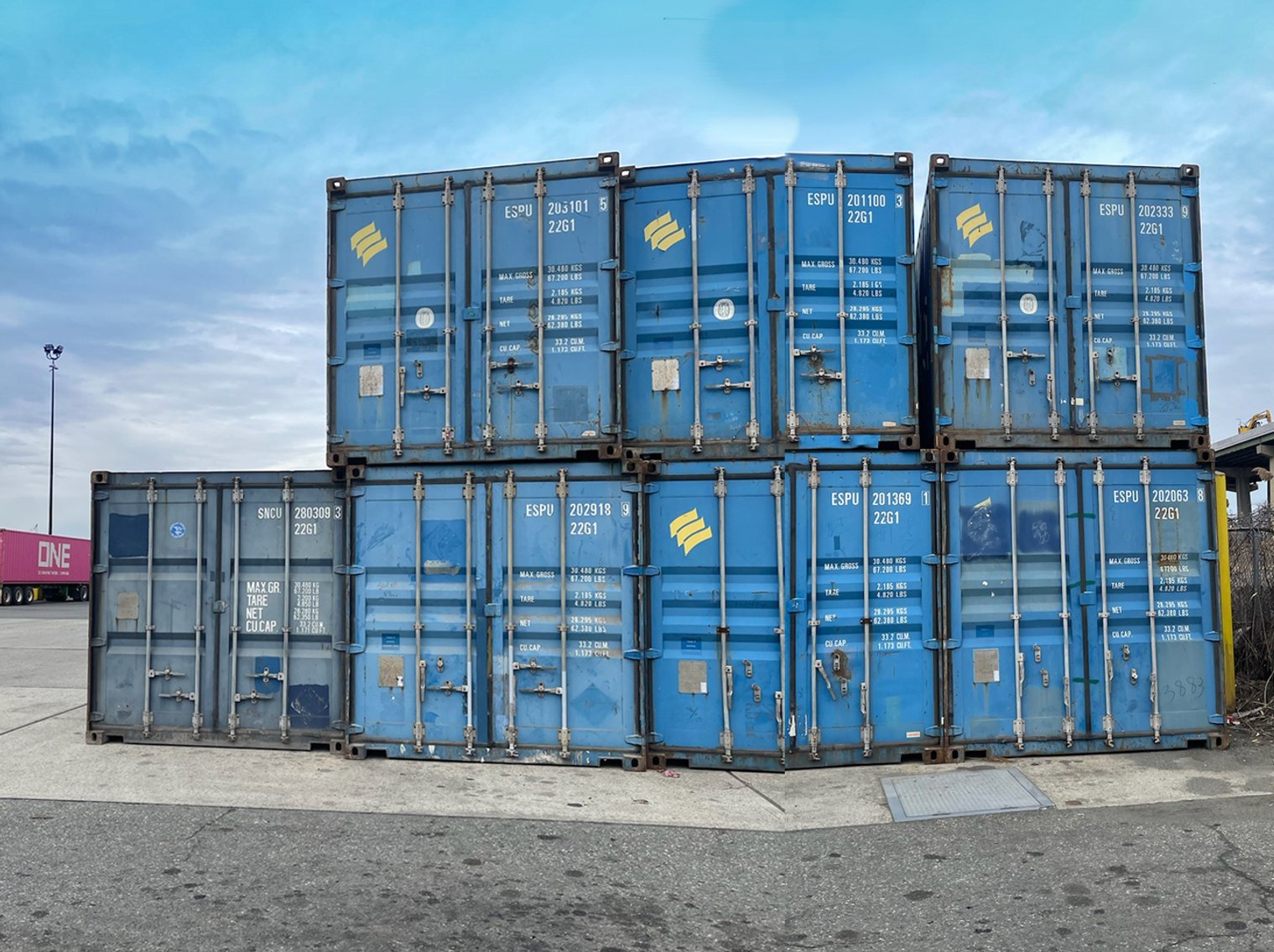 Image for (8) 20' Sea Container Boxes