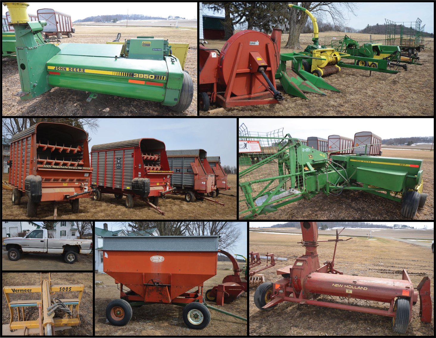 Image for FORAGE EQUIPMENT, CHOPPER BOXES, AND DODGE TRUCK