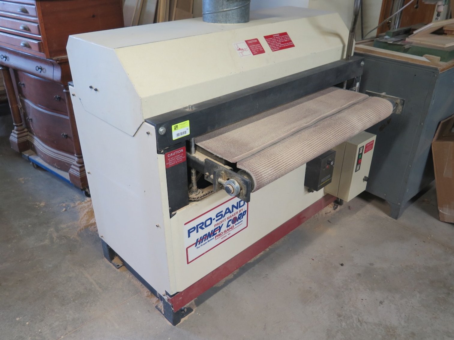 Image for Woodworking Equipment, Inventory & 1974 Triumph Spitfire