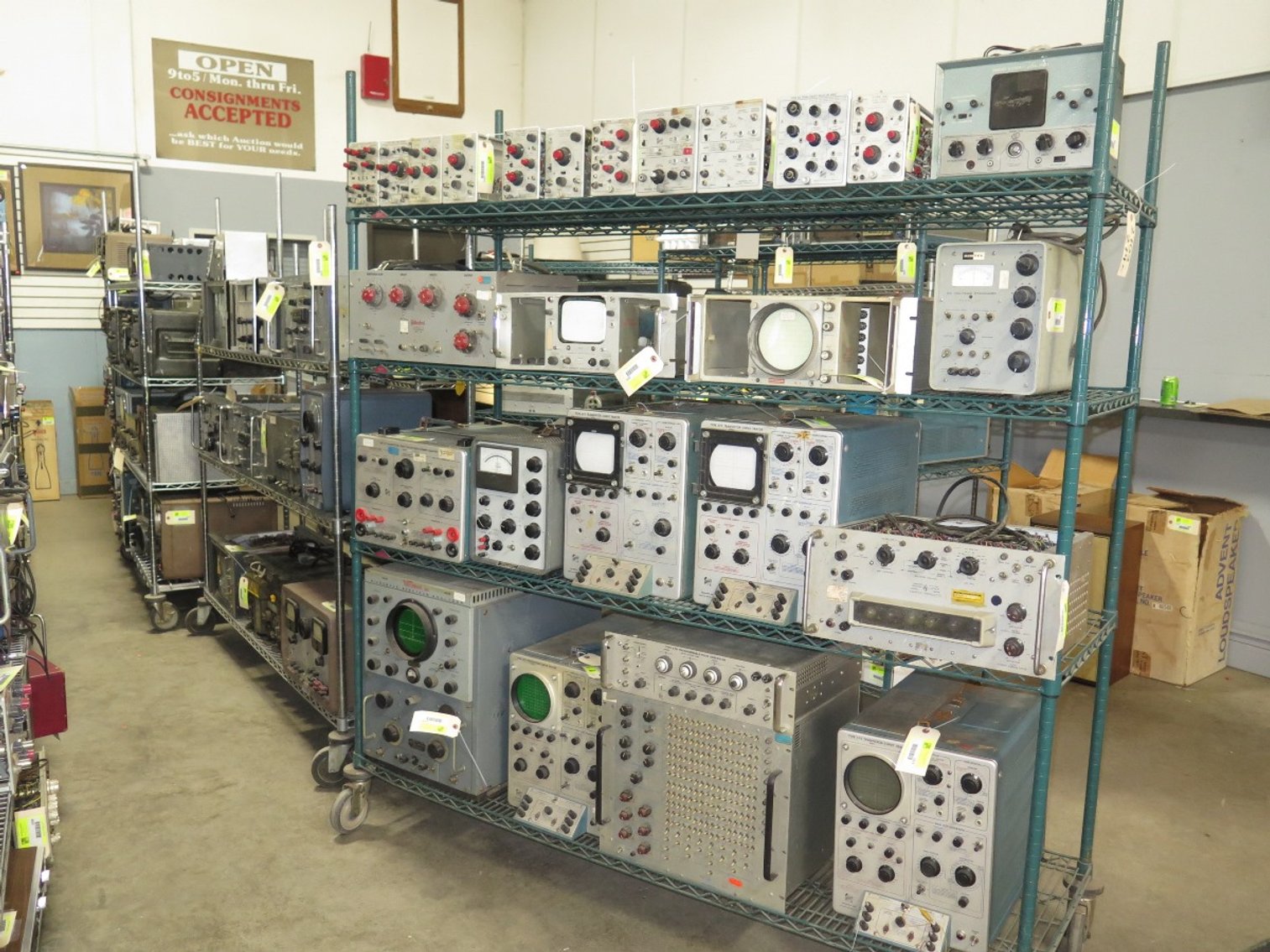 Image for Vintage Radios, Oscilloscopes, Stereo Equipment & More