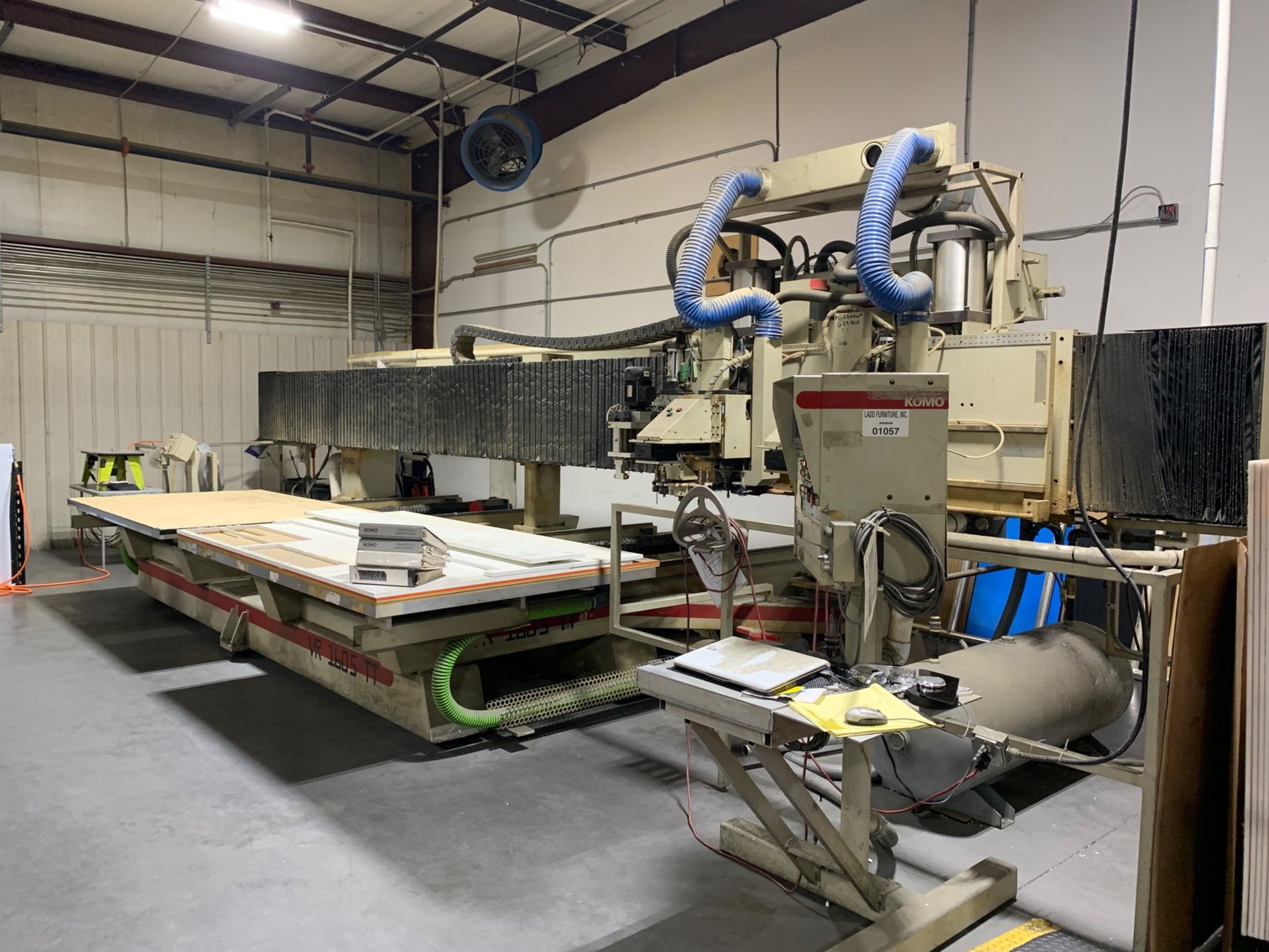 Image for Columbia, SC: STEELWELD Press Brake, KOMO CNC Router, & WOODTEK Stroke Sander Auction