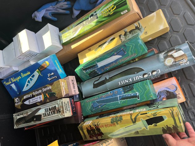 Image for COINS, SWORDS, KNIFES & MORE