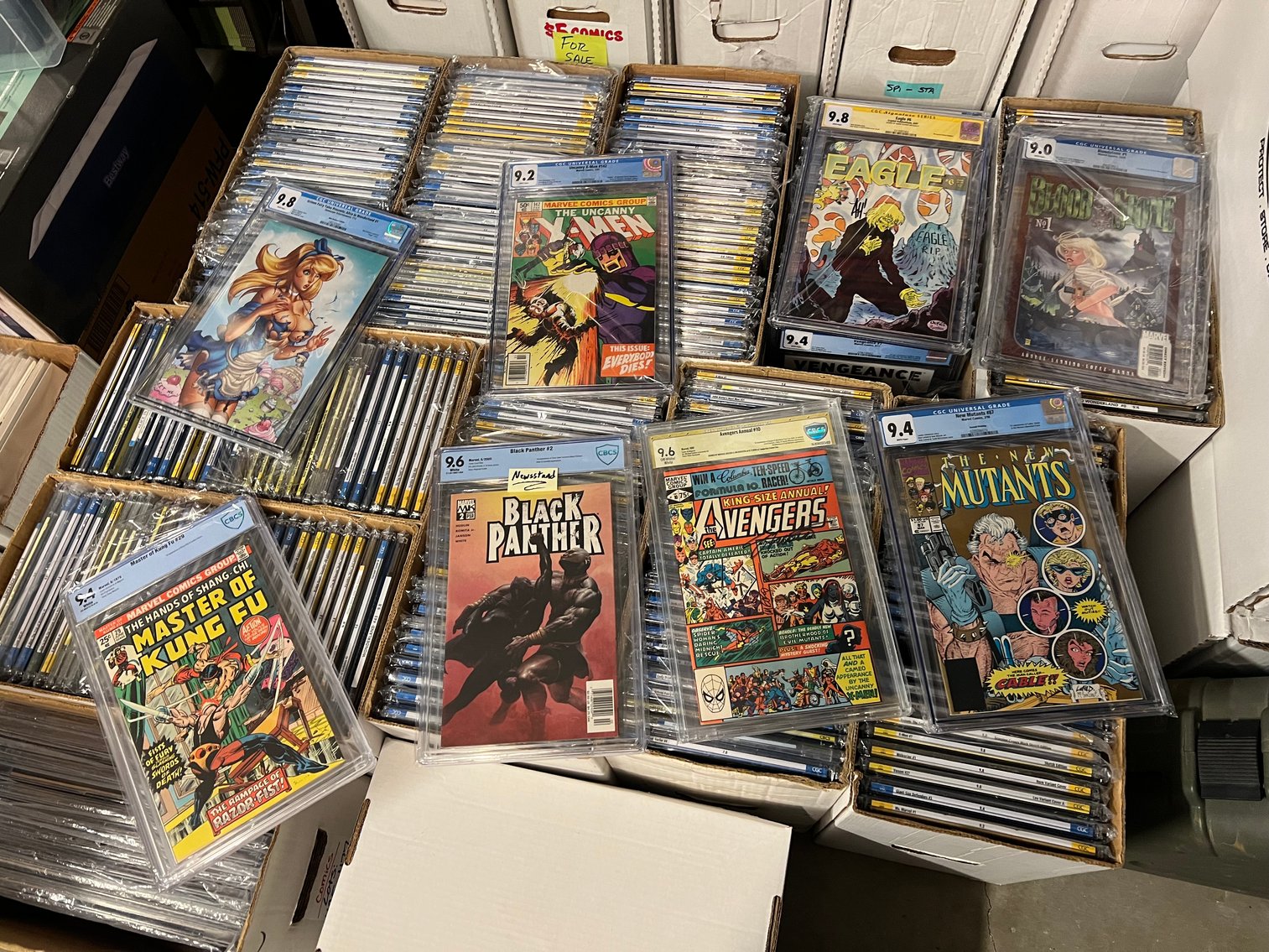 Image for COMICS & COLLECTIBLES - 600+ LOTS - ABSOLUTE