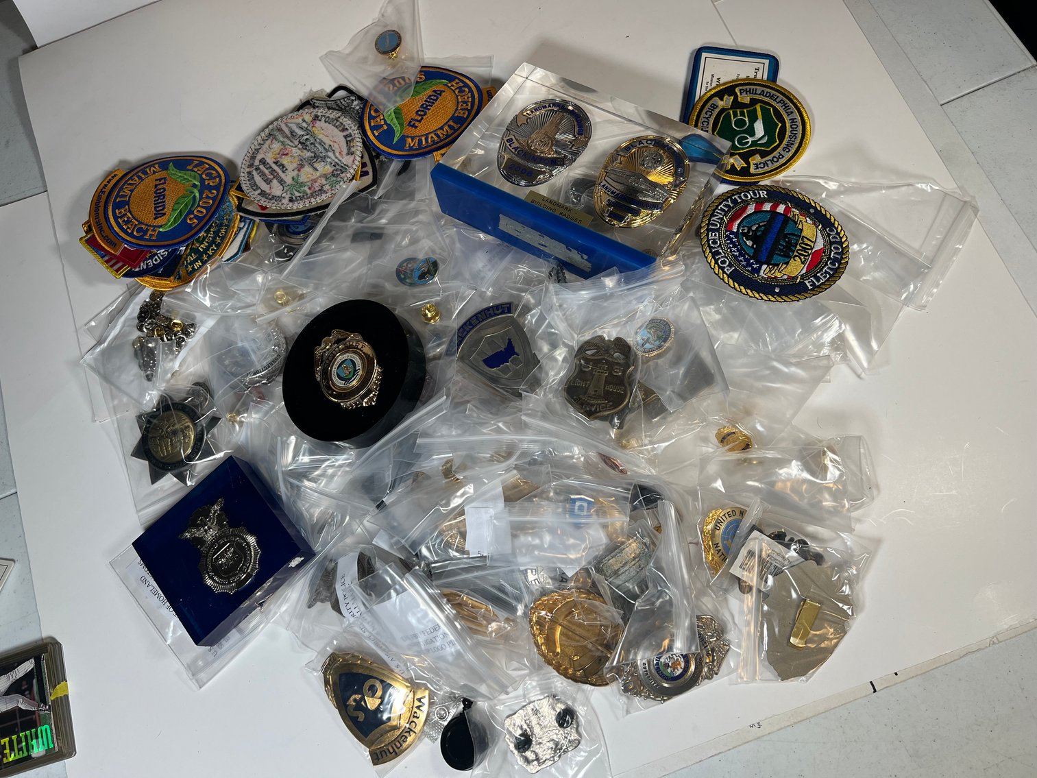 Image for LAW BAGES, PINS, HISTORIC RELICS, ARMS & MORE