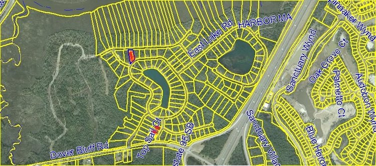 Image for 3 Lots in Sanctuary River Club Estates in Waverly, GA (Camden County)