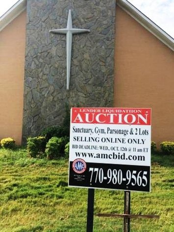 Image for Online Only Auction of Church Sanctuary, Gym, Parsonage & 2 Adjacent Lots in Warner Robins, GA