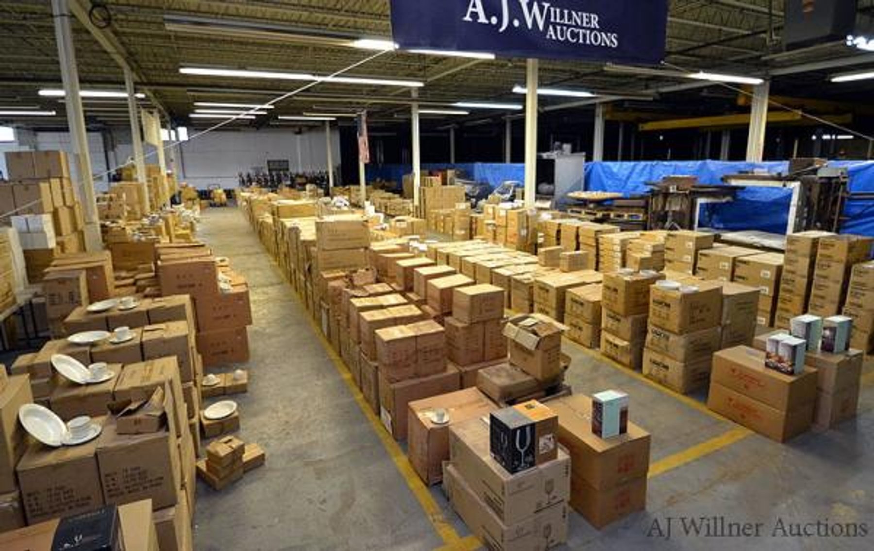Image for Warehouse Inventory of Porcelain Dishes & Glassware
