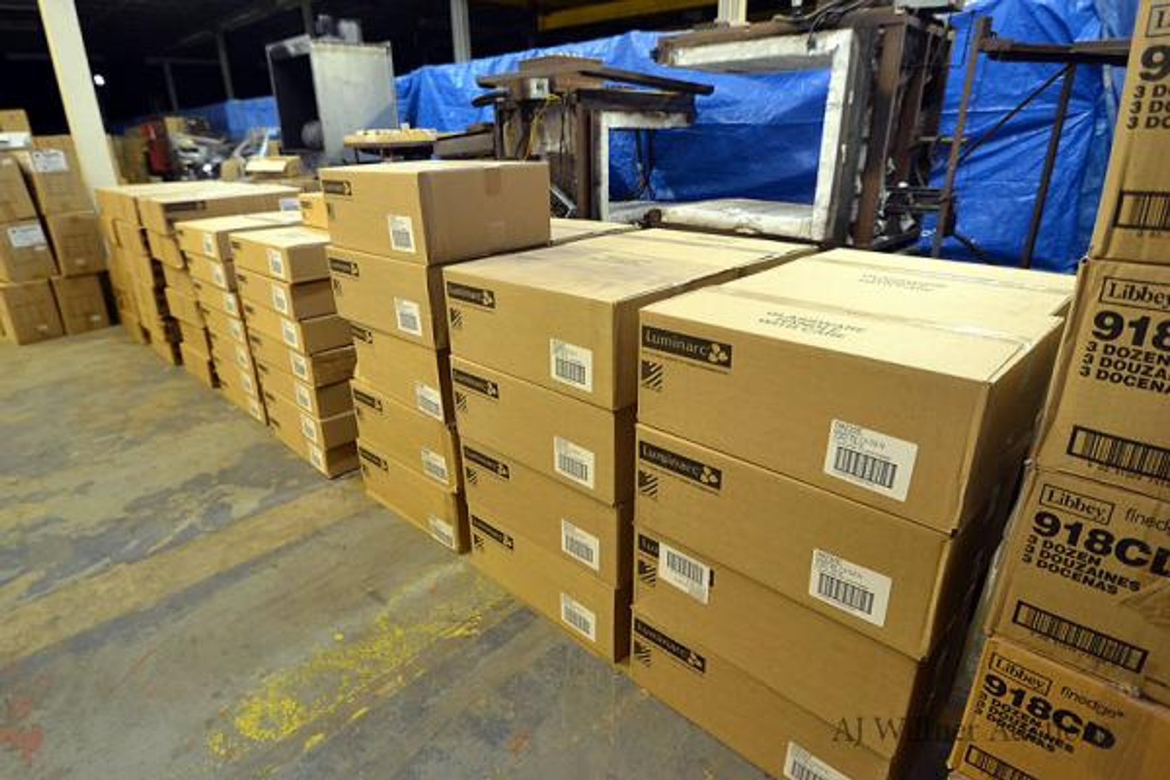 Image for Warehouse Inventory of Porcelain Dishes & Glassware