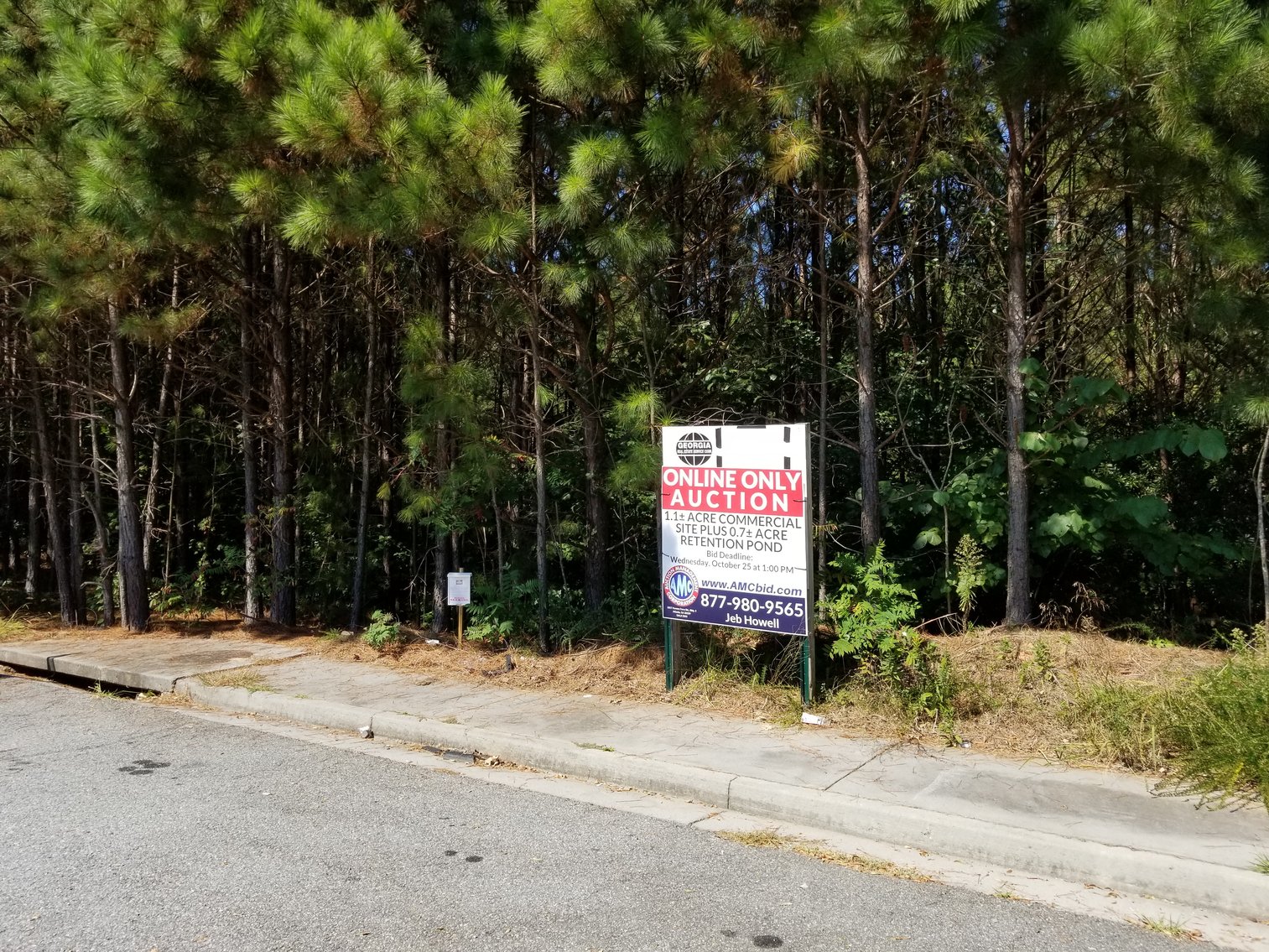 Image for 1.1 ± Acre Commercial Site Plus .7 Acre Retention Pond in Kennesaw, GA (Cobb County) - NOW SELLING ABSOLUTE!