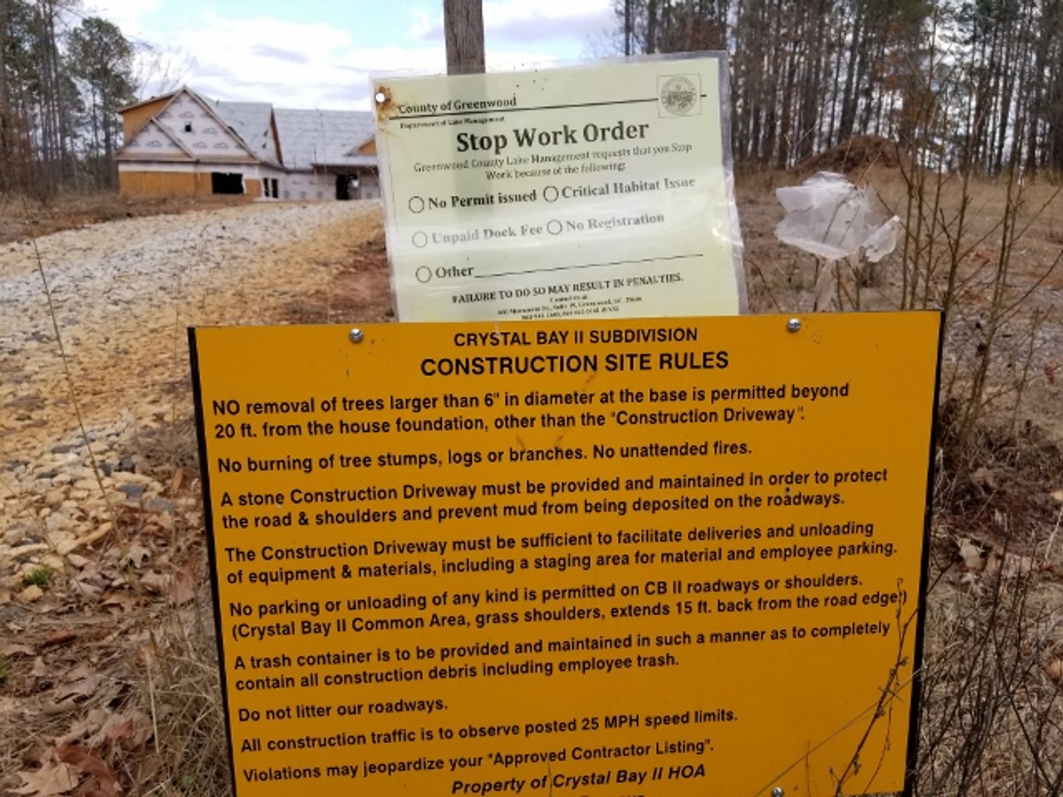 Image for 3,600±SF Partially Complete Home on Lake Greenwood at 111 Inlet Pt, Cross Hill SC 29332 (Laurens County)