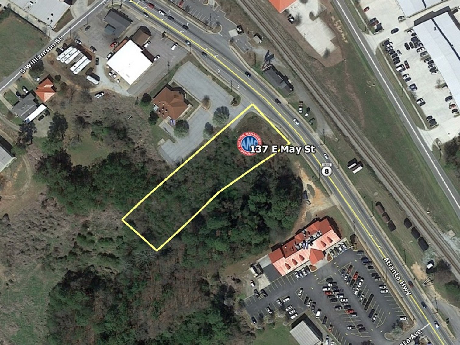 Image for .9± Acres of Commercial Land at 137 E. May St, Winder, GA 30680 (Barrow County)