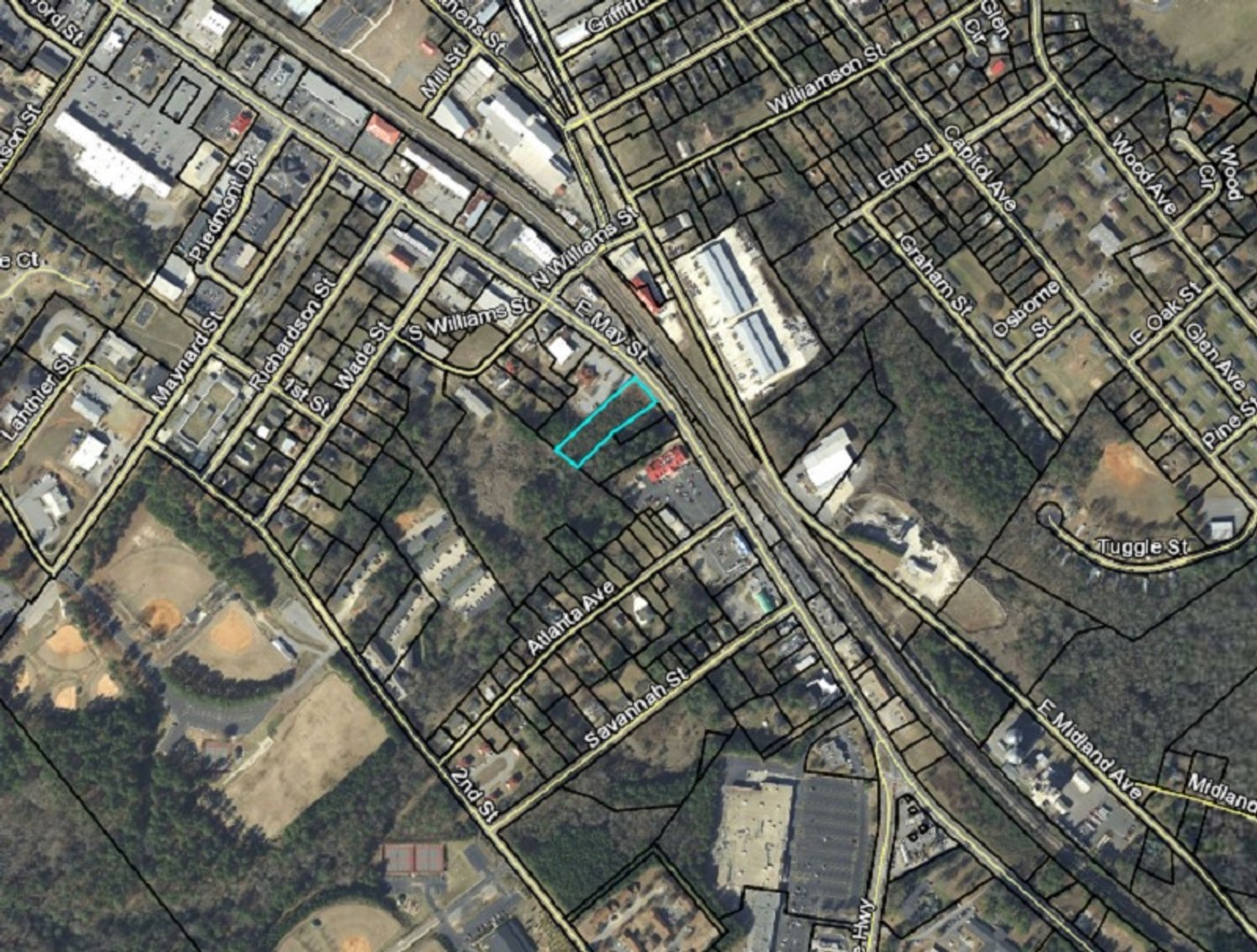 Image for .9± Acres of Commercial Land at 137 E. May St, Winder, GA 30680 (Barrow County)