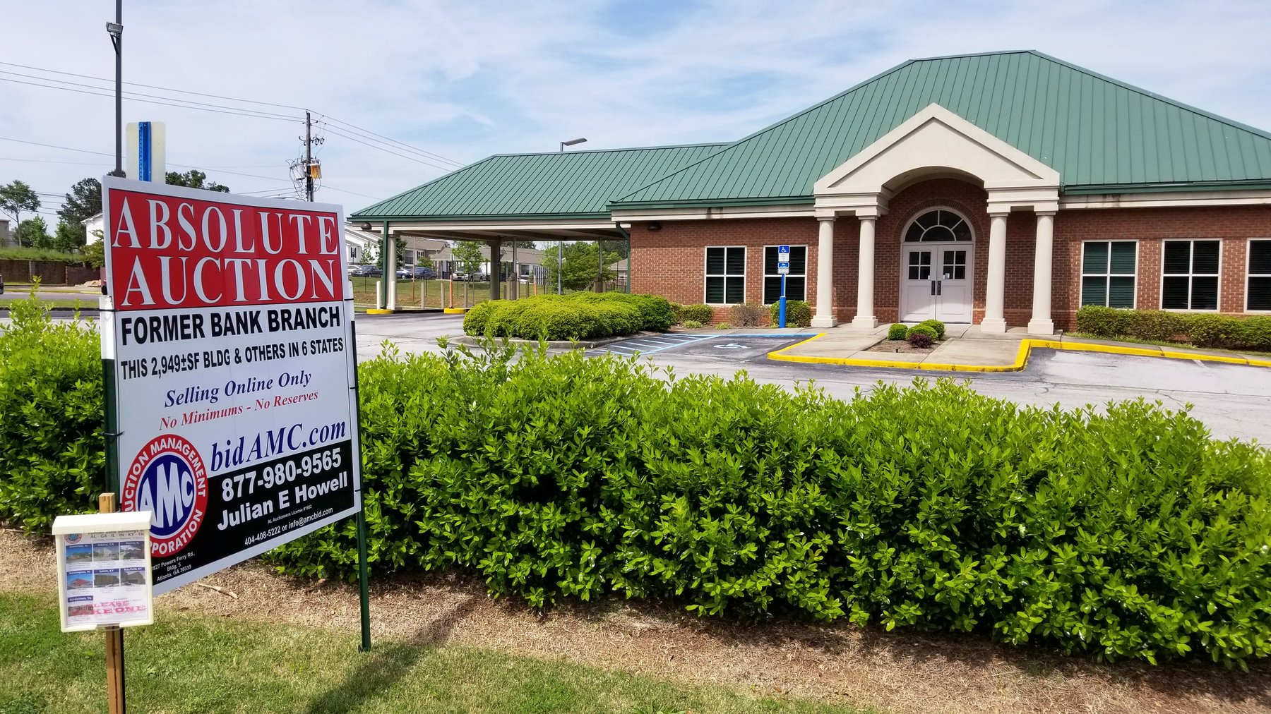 Image for 2,949± SF Footprint Former Bank Branch at 5510 McClellan Blvd., Anniston, AL 36206 (Calhoun County)